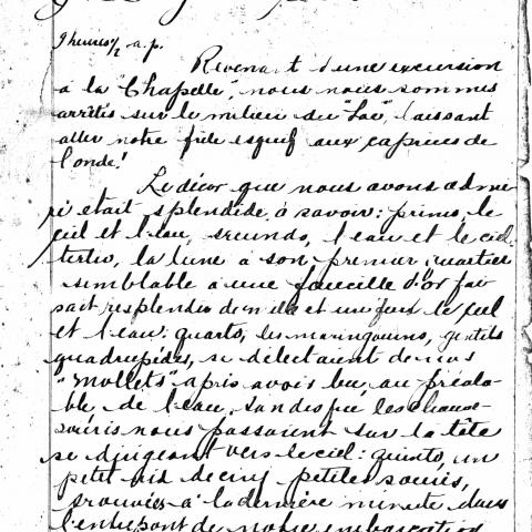Photocopy of a document written with feather-penned ink.